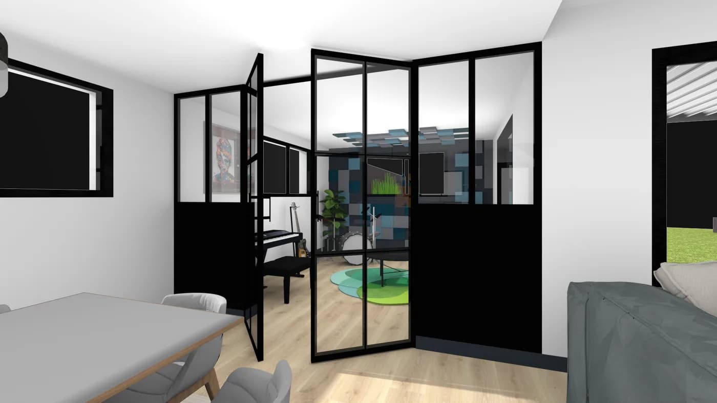 Conception 3D — vue 90