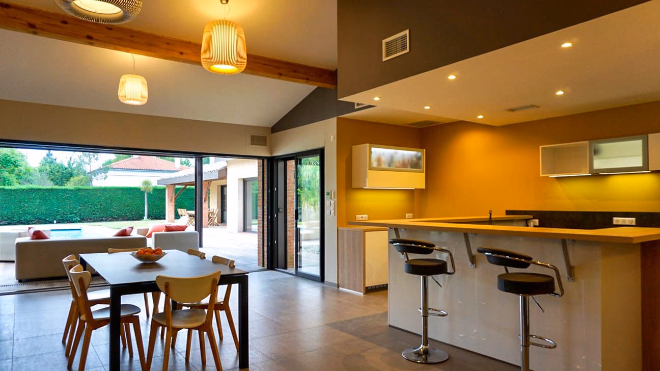 Aménagement poolhouse — vue 1